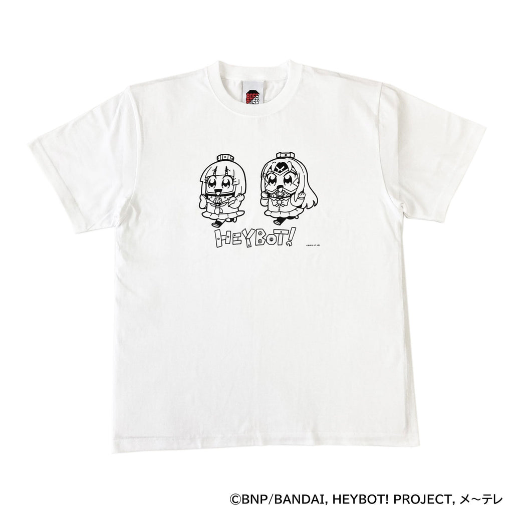 BOSSRUSH ヘボット！ 大川ぶくぶ コラボ Tシャツ 白 Mサイズ 08heybot_t01_1024x1024.jpg?v=