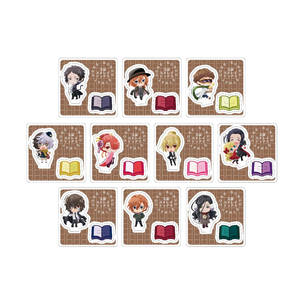 文豪ストレイドッグスぱすてろうミニアクリルスタンドコレクション