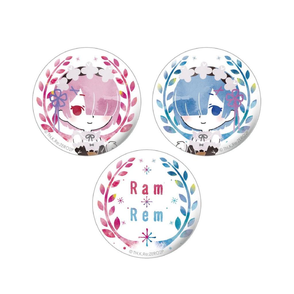 Re:ゼロから始める異世界生活 缶バッジセット レム＆ラム | Chasmic
