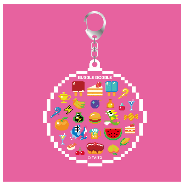バブルボブル アクリルキーホルダー B