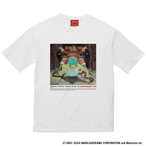 リンダキューブ 30周年記念Tシャツ DEAD END ホワイト | Chasmic