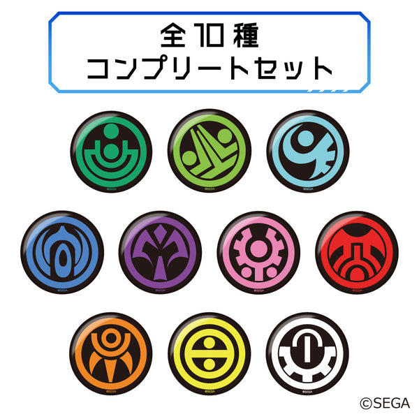 『PSO』セクションID缶バッジ【コンプリートセット】