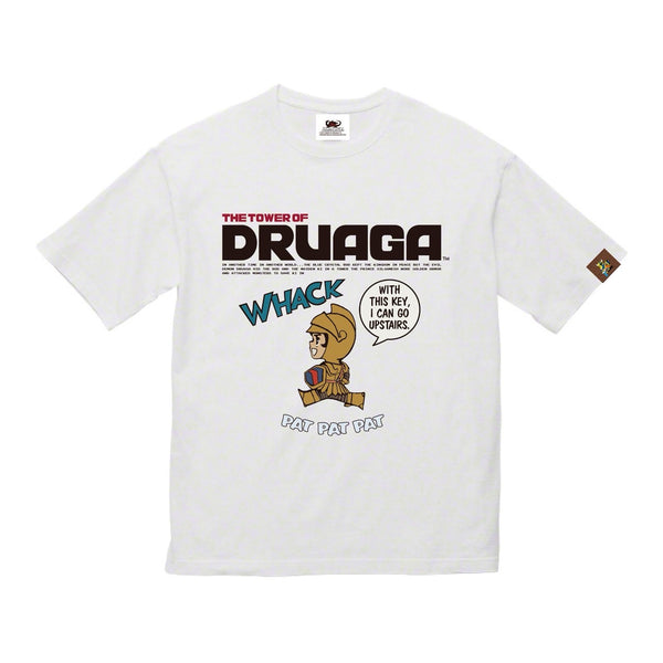 ドルアーガの塔 ビッグシルエットTシャツ ホワイト