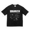 ワギャナイザー ビッグシルエットTシャツ ブラック