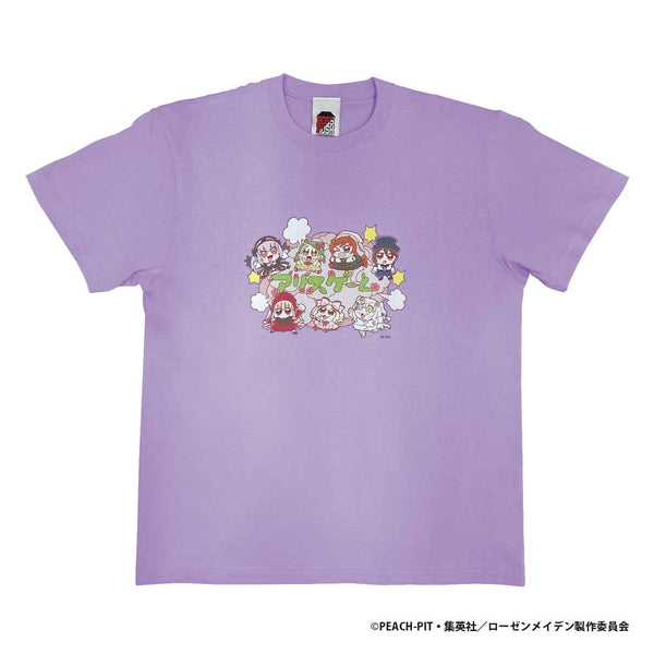TVアニメ「ローゼンメイデン」×大川ぶくぶコラボTシャツ　パープル