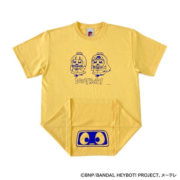BOSSRUSH ヘボット！×大川ぶくぶコラボTシャツ　黄