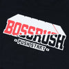 BOSSRUSH ロゴ TシャツB 黒